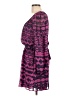 Speechless 100% Polyester Print Purple Casual Dress Size L - photo 5