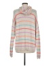 Lisa Todd 100% Cotton Stripes Pink Pullover Sweater Size M - photo 2