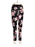 Terra & Sky Floral Black Casual Pants Size 0X - photo 1
