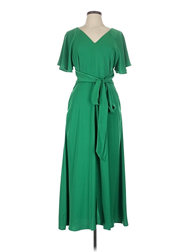 Pre-owned Paisie Casual Dress In Green