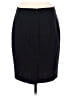 Ann Taylor LOFT 100% Polyester Solid Black Formal Skirt Size 8 - photo 2