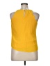 A. Byer Yellow Sleeveless Blouse Size XL - photo 2