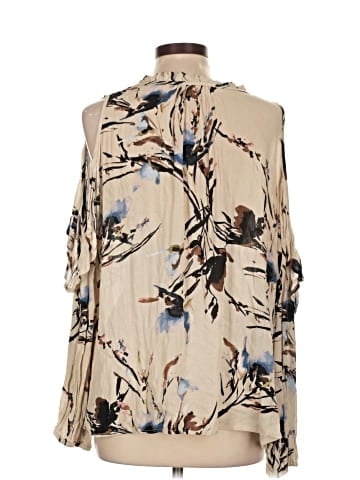 Vintage Havana 3/4 Sleeve Blouse (view 2)