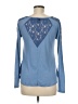 rue21 Blue Long Sleeve Top Size M - photo 2