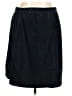 L.L.Bean Solid Black Denim Skirt Size 16 regular - photo 1