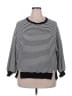 Unbranded Stripes Black Pullover Sweater Size 2X (estimated) - photo 1