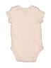 Carter's Solid Ivory Short Sleeve Onesie 0-3 MO / 3 MO - photo 2