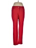 89th & Madison Solid Red Casual Pants Size 12 - photo 1