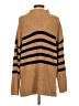 Old Navy Stripes Tan Turtleneck Sweater Size M - photo 2