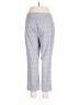 Ecru Plaid Blue Gray Dress Pants Size 10 - photo 2