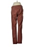 J.Crew Collection 100% Leather Brown Burgundy Leather Pants Size 4 - photo 2