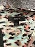 J.Crew 100% Polyester Animal Print Teal Sleeveless Blouse Size XS - photo 7