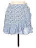 Sim & Sam 100% Rayon Paisley Blue Casual Skirt Size M - photo 1