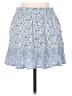 Sim & Sam 100% Rayon Paisley Blue Casual Skirt Size M - photo 2