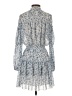 Madison Marcus 100% Polyester Paisley Blue Casual Dress Size XS - photo 2
