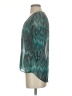 Iz Byer 100% Polyester Teal 3/4 Sleeve Blouse Size S - photo 5