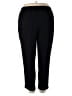 Leslie Fay 100% Polyester Solid Black Casual Pants Size 18W Petite - photo 2