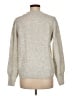 CeCe Silver Pullover Sweater Size M - photo 2