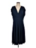 Mai Tai Solid Blue Cocktail Dress Size S - photo 1