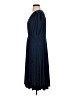 Mai Tai Solid Blue Cocktail Dress Size S - photo 5