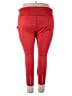 Peace Love World Color Block Red Active Pants Size 3X (petite) - photo 2