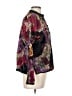 Chico's Design Print Purple Jacket Size Lg (2) - photo 4