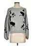 Topshop Floral Gray Pullover Sweater Size 2 - photo 1
