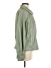 Marc New York Andrew Marc 100% Polyurethane Solid Green Jacket Size M - photo 4