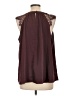 Torrid 100% Polyester Burgundy Sleeveless Blouse Size Lg Plus (0) - photo 2
