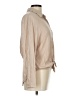 Ambiance 100% Rayon Tan Long Sleeve Blouse Size L - photo 4