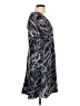 Nina Leonard Graphic Gray Casual Dress Size L - photo 4