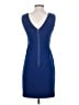 BCBGMAXAZRIA Solid Blue Cocktail Dress Size 4 - photo 2