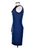 BCBGMAXAZRIA Solid Blue Cocktail Dress Size 4 - photo 5