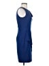 BCBGMAXAZRIA Solid Blue Cocktail Dress Size 4 - photo 4
