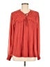 Torrid 100% Polyester Red Long Sleeve Blouse Size Med Plus (00) - photo 1