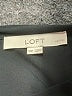 Ann Taylor LOFT 100% Polyester Black Long Sleeve Blouse Size XXS - photo 7