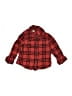 Gymboree 100% Cotton Plaid Red Long Sleeve Button-Down Shirt Size 18-24 mo - photo 1