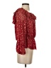 Vince Camuto 100% Polyester Red 3/4 Sleeve Blouse Size XS - photo 4