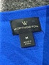 Worthington 100% Polyester Solid Blue Casual Dress Size M - photo 7