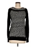 Pink Lotus Black Pullover Sweater Size M - photo 1