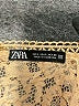 Zara 100% Polyester Tan 3/4 Sleeve Blouse Size L - photo 7