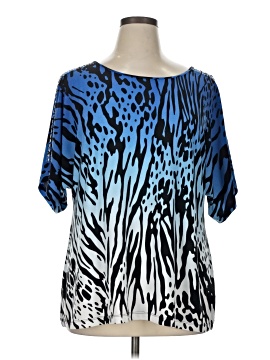Peter Nygard Short Sleeve Blouse