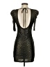 Unbranded Metallic Black Cocktail Dress Size S - photo 2