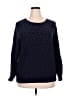 C.D. Daniels 100% Cotton Stars Blue Pullover Sweater Size 2X - photo 1