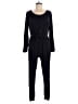 Lively Solid Black Jumpsuit Size M - photo 1