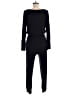 Lively Solid Black Jumpsuit Size M - photo 2