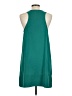Leith 100% Polyester Solid Teal Casual Dress Size L - photo 2