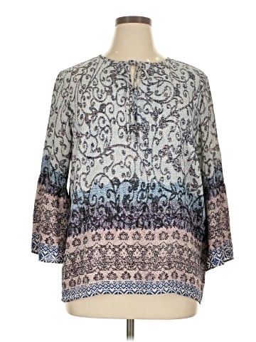 Violet & Claire 3/4 Sleeve Blouse (view 1)
