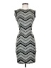 Bar III Chevron-herringbone Gray Cocktail Dress Size S - photo 1