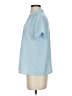 Shein 100% Polyester Blue Short Sleeve Blouse Size 4 - photo 5